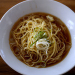 自家製麺 伊藤 - 　支那そば（具なし）５００円