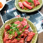 Yakiniku Ya -  上『カルビランチ』数枚食べてしまった後の写真です。（ごめんなさい）