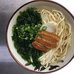 丸三（まるみつ）冷し物店 - 潮の香りアーサそば　800円