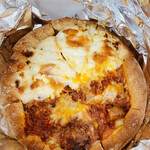 Oyster&Steak DINER es - 【2021/1】シカゴピザ(ハーフandハーフ)