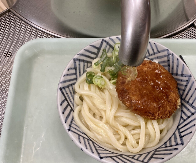 メンチカツうどん これも有りです By 半蔵犬 うどん さか枝 さかえだ 栗林公園北口 うどん 食べログ メンチカツうどん これも有りです By 半蔵犬 うどん さか枝 さかえだ 栗林公園北口 うどん 食べログ