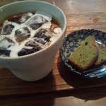 水庵 - ランチのアイス珈琲とスィーツ