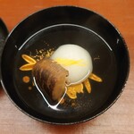 日本料理 久丹 - 蕪と冬菇椎茸