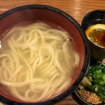 足柄古道万葉うどん - 湯うどん(大盛)