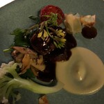 Fish Bank TOKYO - 牛フィレ肉とフォアグラのロッシーニスタイル 黒トリュフソース