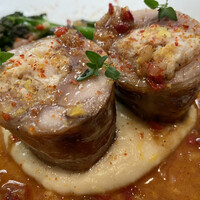 フランス料理 タンモア - 白子を包んだウズラ