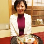 渡風亭 - こんな感じで【会席料理のマナー講座】をしています