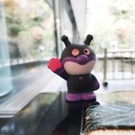 渡風亭 - ばいきんまんと梅の花（笑）