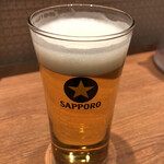 うさ担 - サッポロ黒ラベル（半額）250円