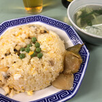 みんみん - みんみん(あさりチャーハン、スープ)