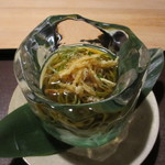 氷の器の笹冷麦