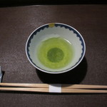 松川 - 食前のお茶