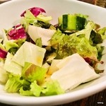 Nitonsakasu - ランチのサラダ