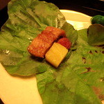 たか田八祥 - 天然鰻葛の葉焼き