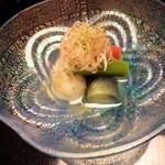 たか田八祥 - 炊き合わせ（冷やし鉢）