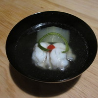 松川 - あこう鯛と冬瓜のお椀