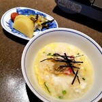 札幌かに家 - 〆雑炊と香の物