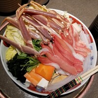 札幌かに家 本店 - 生ズワイガニしゃぶしゃぶ
