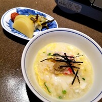 札幌かに家 本店 - 〆雑炊と香の物