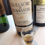 フランス料理 ル・クール - 食後のカルヴァドス