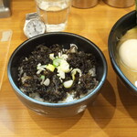 横浜ラーメン てっぺん家 - 日替わりランチ880円のぼらぼし海苔丼