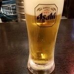 Kyushuryouriizakayanagayamahonten - 生ビール：390円+税