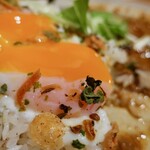 アオヤギ食堂 - あいがけカレー（1100円）