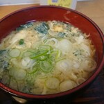 江戸家 - かきたま汁も美味