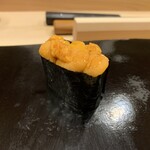 鮨 十兵衛 - 浜中産バフンウニ