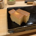 鮨 十兵衛 - 甘海老の入った厚焼玉子