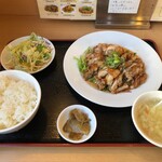 味遊 - 油淋鶏定食（750円）