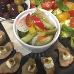 wine bar parpunte - 前菜盛り合わせ(ほんの一例)