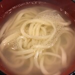 足柄古道万葉うどん - 湯うどん(おかわり)