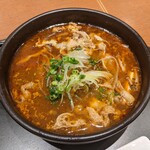 デニーズ - 四川風 麻辣火鍋（ミニごはん・サラダ付き）（1099円＋税）