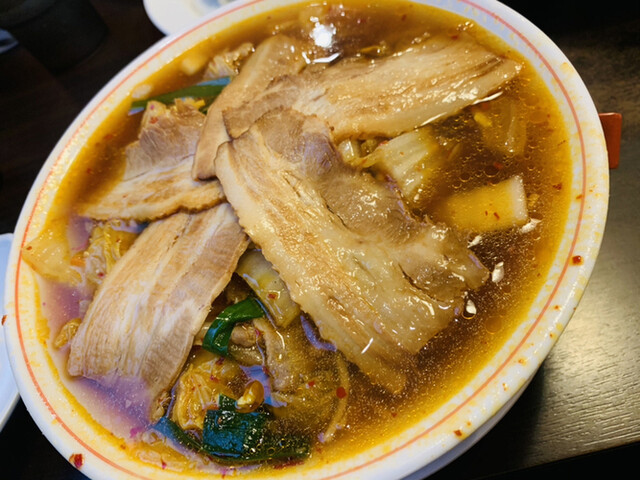 にんにく醤油で元気に』by ＠さーたん : ラーメン 天風 長島店