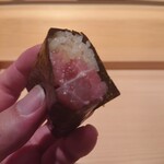 鮨 さかい - 鮪の巻物