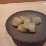 鮨 さかい - ガリ