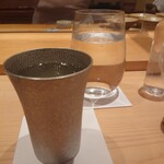 鮨 さかい - 錫グラス