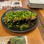 味噌と餃子 青源  パセオ店 - ネギ味噌餃子430円