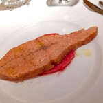 コート ドール - ・サクラマスの燻製 紅芯大根