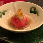 Hanabusa - トマトと玉ねぎのお浸し