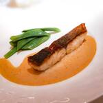 コート ドール - ・スズキのソテー ローズマリーのソース ソースが…もう…！！！！ 言葉にできないくらい美味しいんですけども。