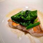 コート ドール - ・甘鯛のムニエル アンチョビソース  ソースとパンが合いすぎて10000点