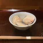 平和寿司 - 桑名産はまぐりの酒蒸し