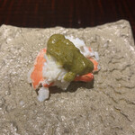 平和寿司 - 松葉蟹と蟹味噌