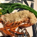 ビストロ セレニテ - 活ロブスターの殻が勿体無くて、テイクアウトして、リゾットにしました　爆　自作自演