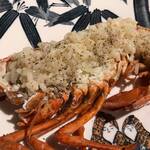 ビストロ セレニテ - 活ロブスターの殻が勿体無くて、テイクアウトして、リゾットにしました　爆　自作自演