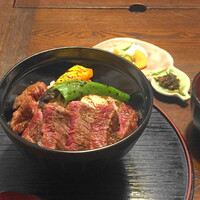 舎人庵・とんぼ - 石窯焼ステーキ