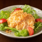 海鮮・炭火串焼 庄内うなさか 純米酒専門店 - 大きなプリプリエビマヨ