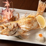 海鮮・炭火串焼 庄内うなさか 純米酒専門店 - 串焼魚　のどぐろ（赤むつ）